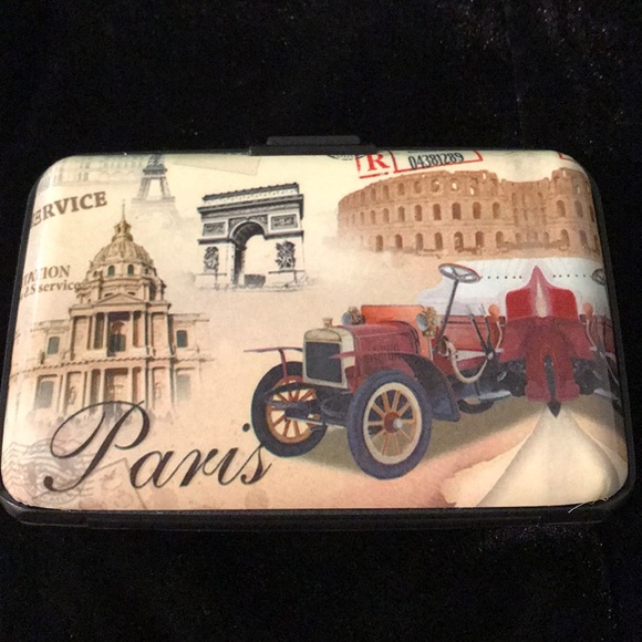 🌺 3 for $15 🌺 Paris Vintage Art Card Wallet - Picture 2 of 5